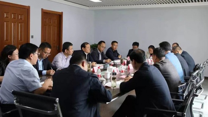 定西市市委副書記、市長(zhǎng)戴超一行到訪甘肅文旅集團(tuán)